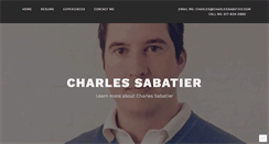 Desktop Screenshot of charlessabatier.com